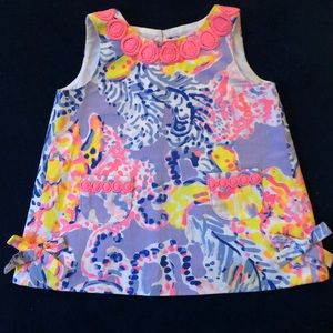 Lilly Pulitzer Shift Dress w bloomers 6-12mth